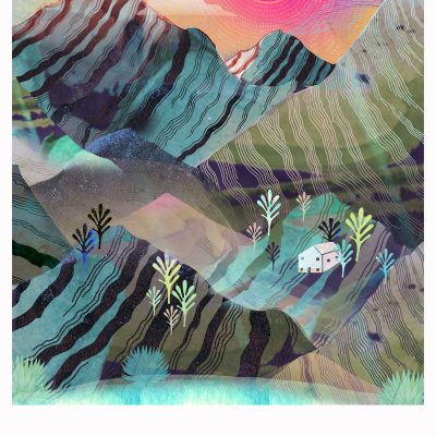 Welsh Mountains, Brecon, Wales - A3