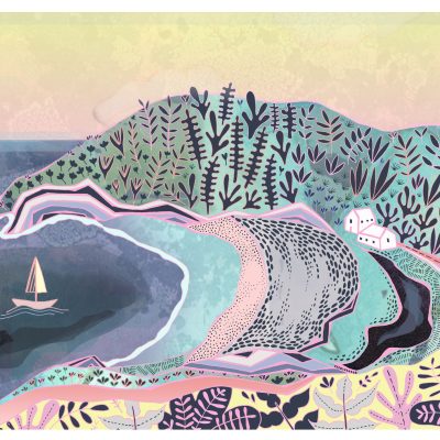 Pwll Du Gower Wales -A3