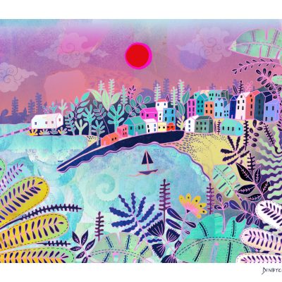TENBY- Pembrokeshire Wales -A3