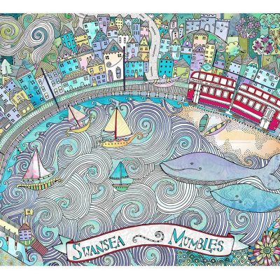 Swansea Bay Wales-A3