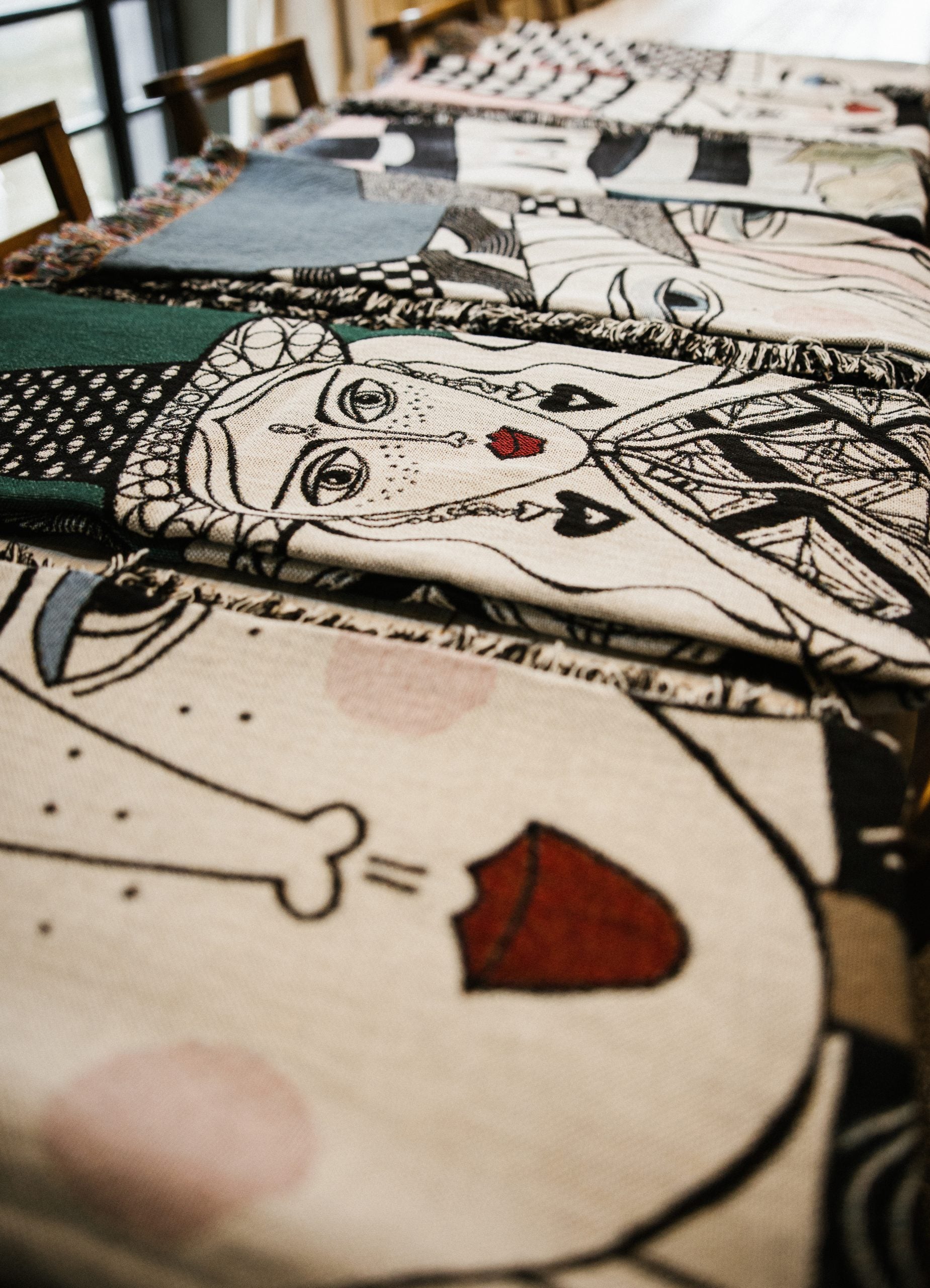 Woven Welsh Sisters Blanket
