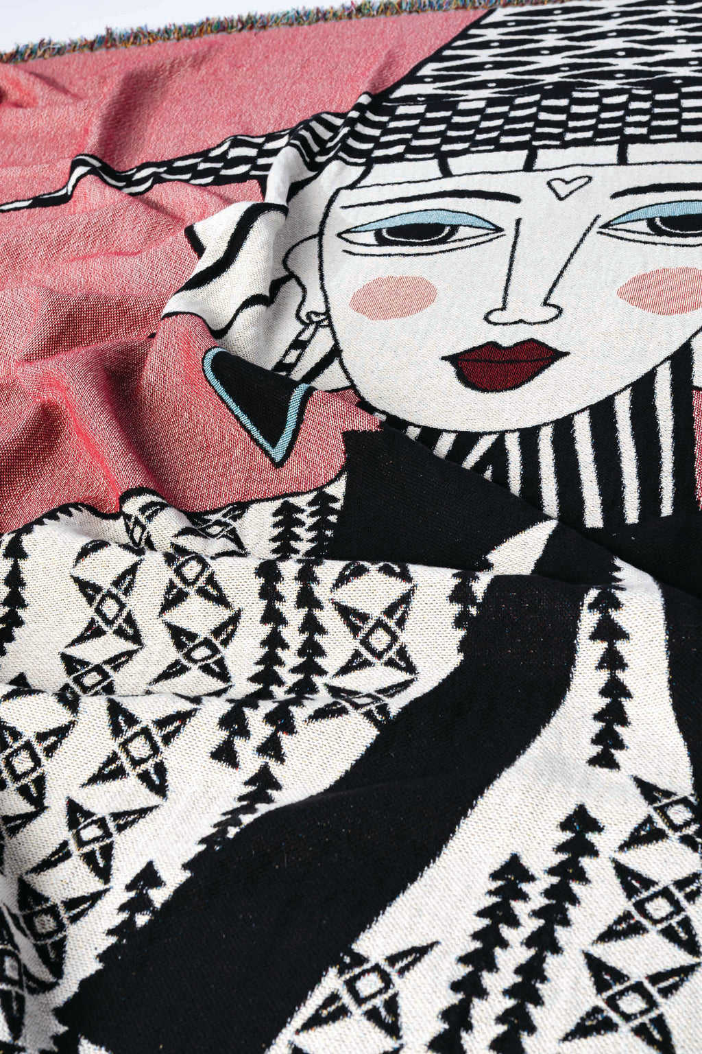 Woven Welsh lady blanket (The welsh bob)
