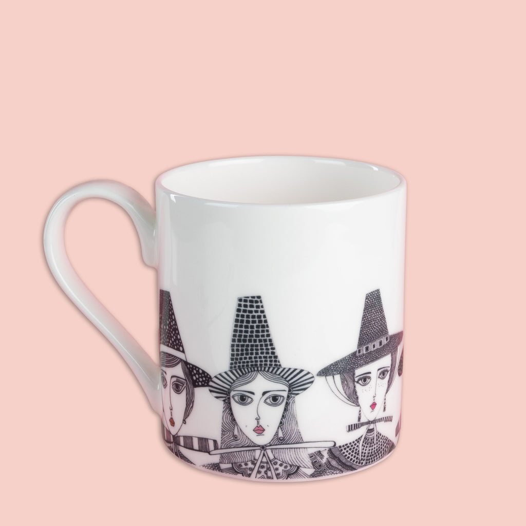 Small Welsh ladies mug