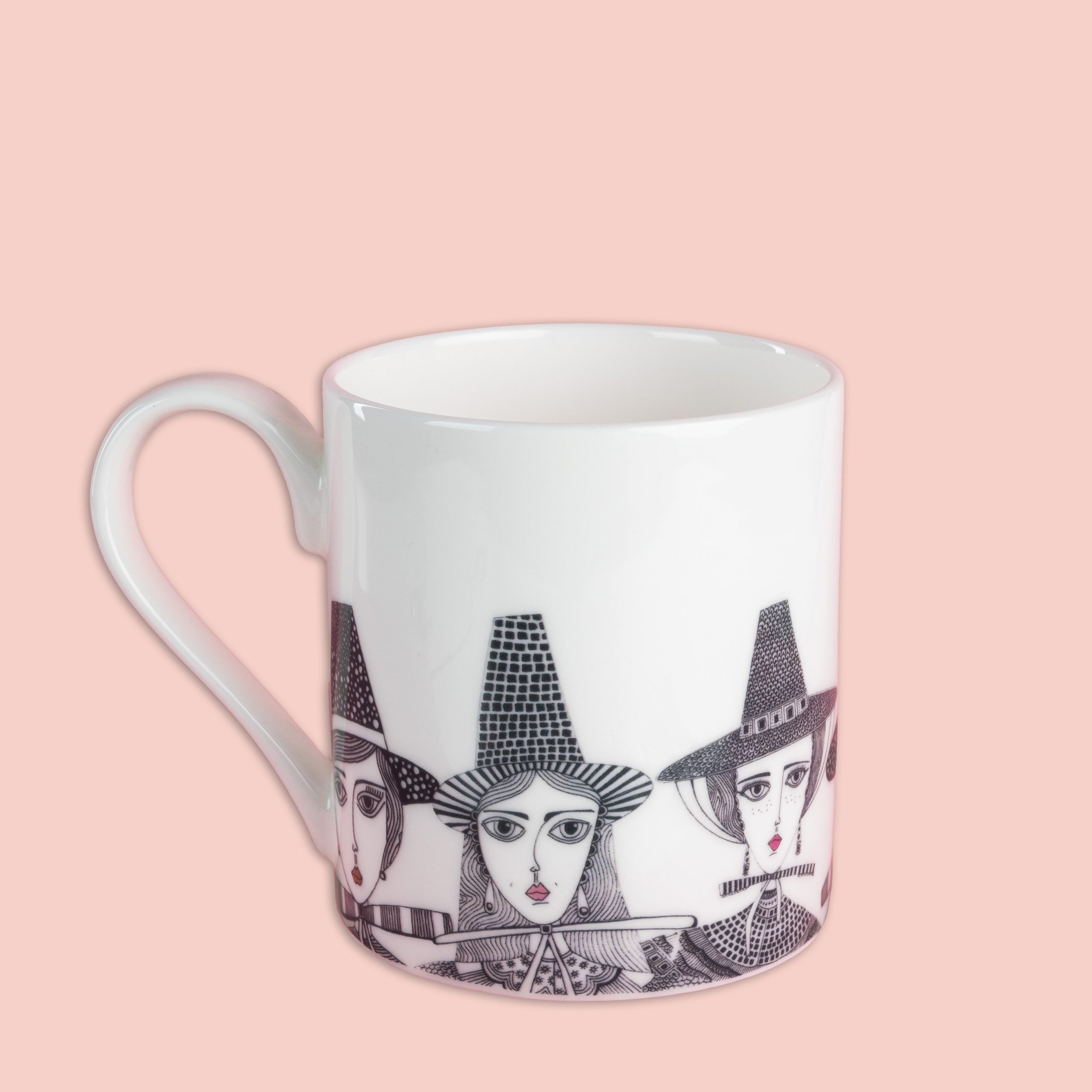 Small Welsh ladies mug