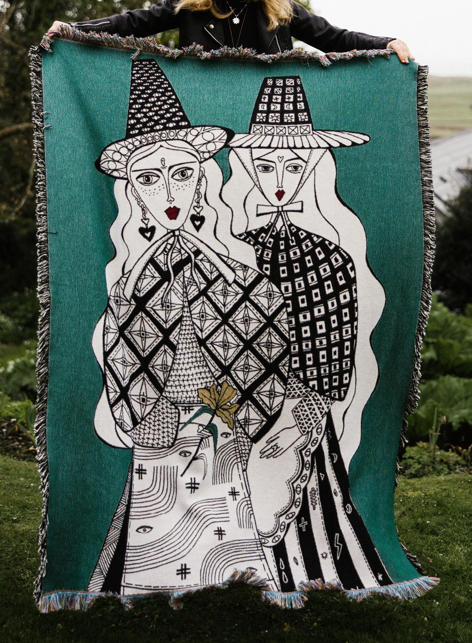 Woven Welsh Sisters Blanket